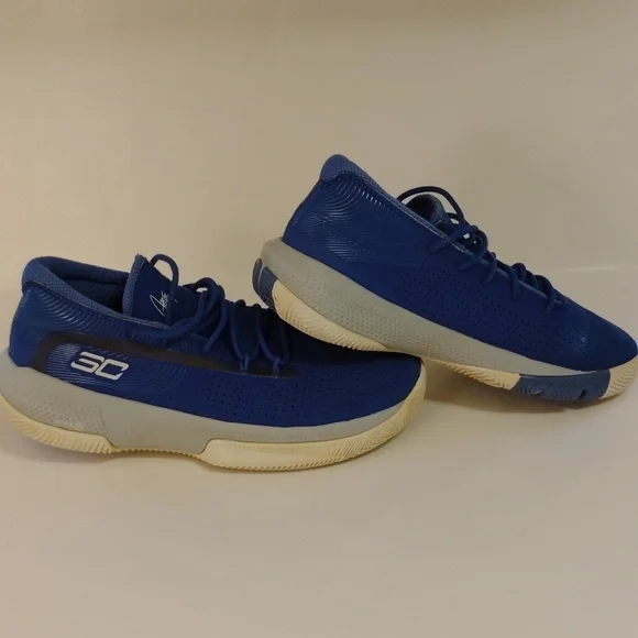 Nike 3Zero Kids Blue Athletic Sneakers - Picture 6 of 12